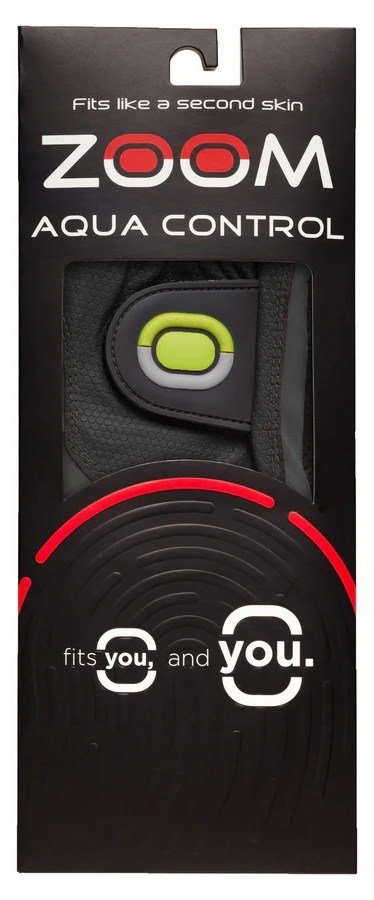 Zoom Zoom Aqua Control guante de golf para hombre, negro