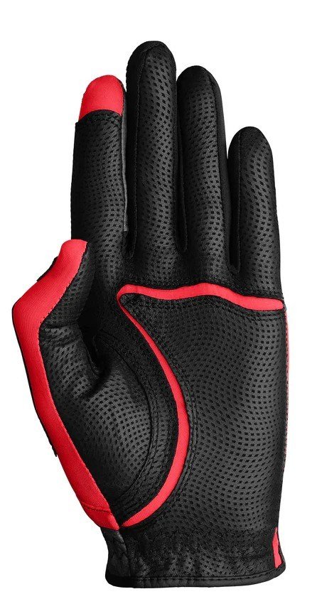Zoom Zoom Aqua Control guante de golf para hombre, rojo