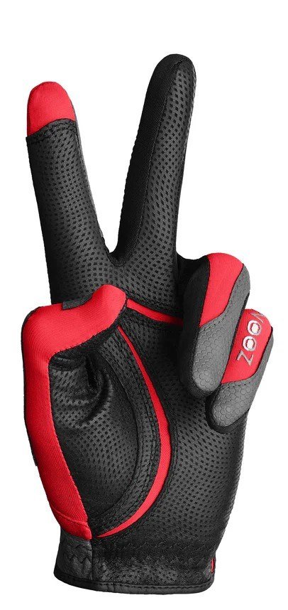 Zoom Zoom Aqua Control guante de golf para hombre, rojo