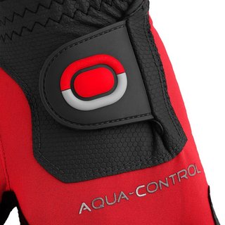 Zoom Zoom Aqua Control guante de golf para hombre, rojo