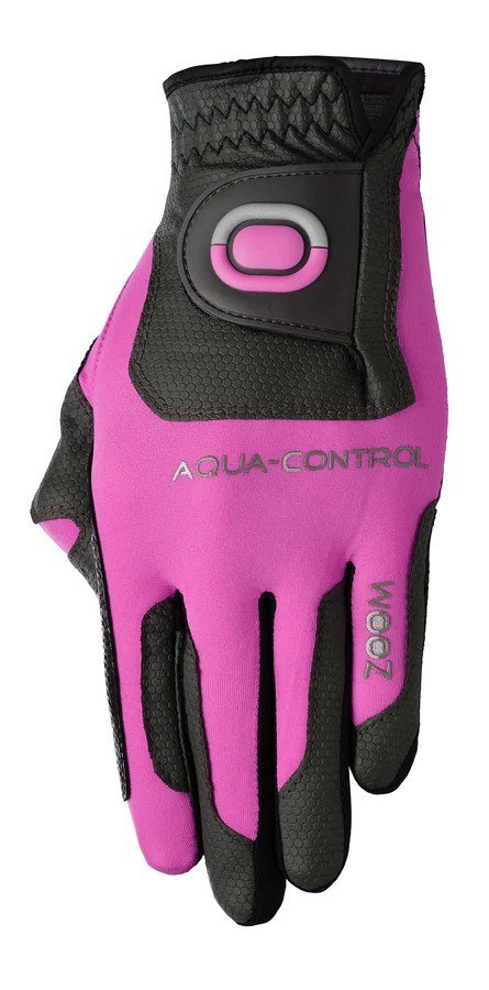 Zoom Zoom Aqua Control guantes de golf para mujer, negro