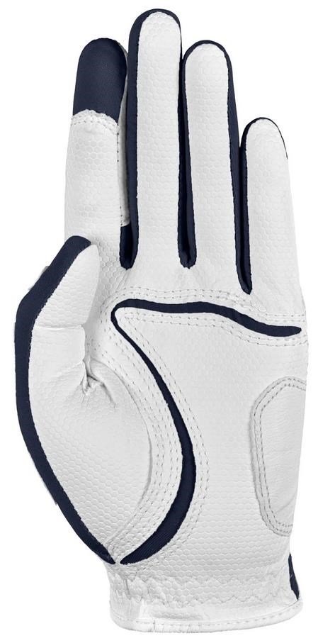 Zoom Zoom Weather guante de golf para mujer, blanco/azul