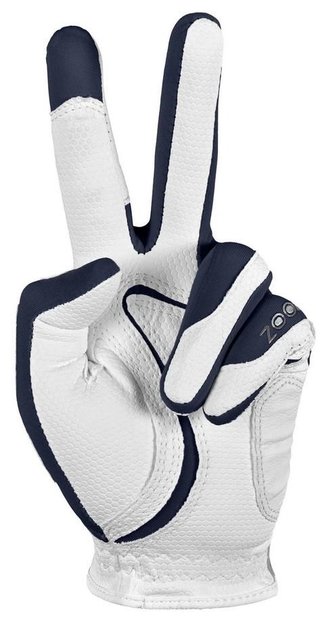 Zoom Zoom Weather guante de golf para mujer, blanco/azul