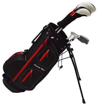 PowerBilt TPX golfset junior, acero/grafito