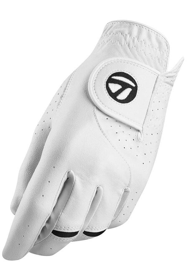 TaylorMade Stratus Tech guante de golf para hombre, blanco
