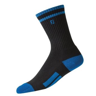 FootJoy ProDry Crew calcetines junior, negro/azul