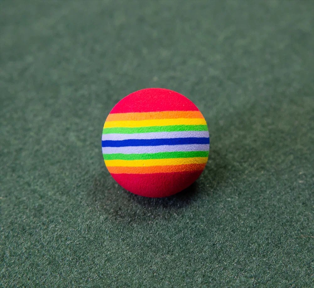 Longridge Multi-Coloured Foam Balls pelotas de golf