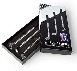 PGA Tour Golf Club Pen Set, multicolor