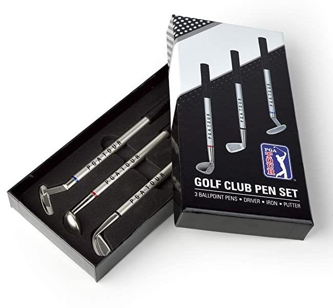 PGA Tour Golf Club Pen Set, multicolor