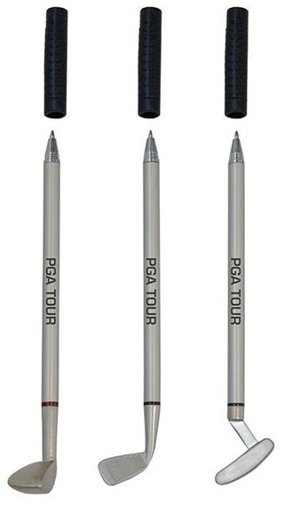 PGA Tour Golf Club Pen Set, multicolor