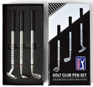 PGA Tour Golf Club Pen Set, multicolor