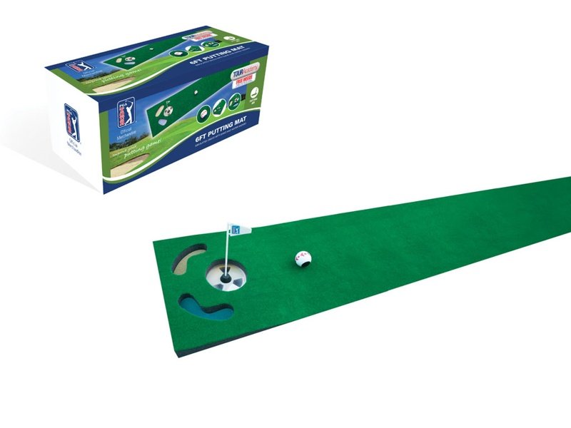 PGA Tour PGA Tour 6ft Putting Mat and Guideball