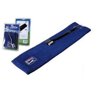 PGA Tour Golf Towel and Club Brush Set toalla de golf, azul marino