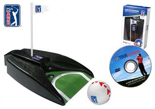 PGA Tour Auto Putt Returner con guideball y DVD
