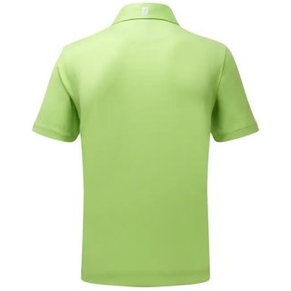 FootJoy Stretch Pique Solid polo de hombre, lima