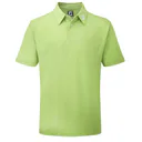 FootJoy Stretch Pique Solid polo de hombre, lima