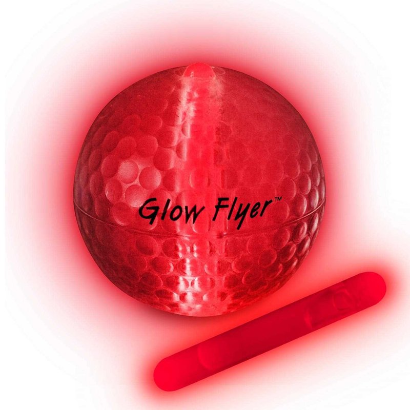 Masters Glow Flyer pelotas de golf, rojas