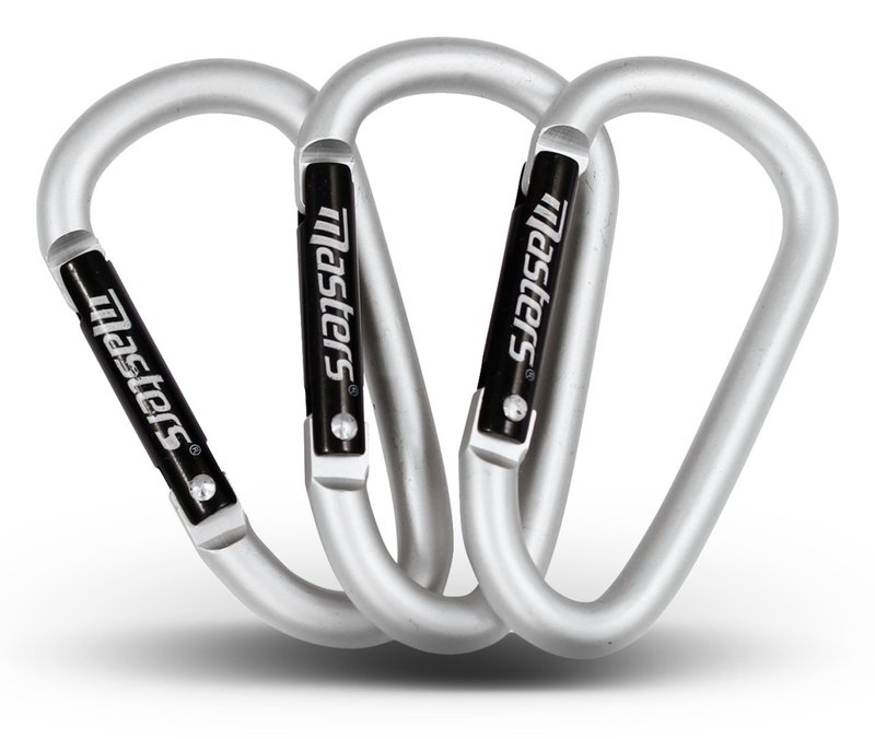 Masters Golf Carabiner Connector accesorio, plateado