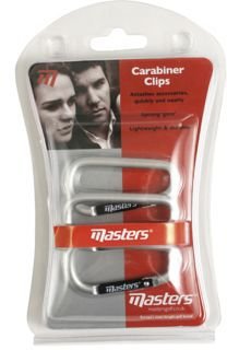Masters Golf Carabiner Connector accesorio, plateado