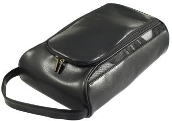 Masters bolsa de zapatos de cuero sintético