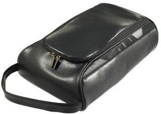 Masters bolsa de zapatos de cuero sintético
