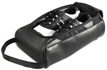 Masters bolsa de zapatos de cuero sintético