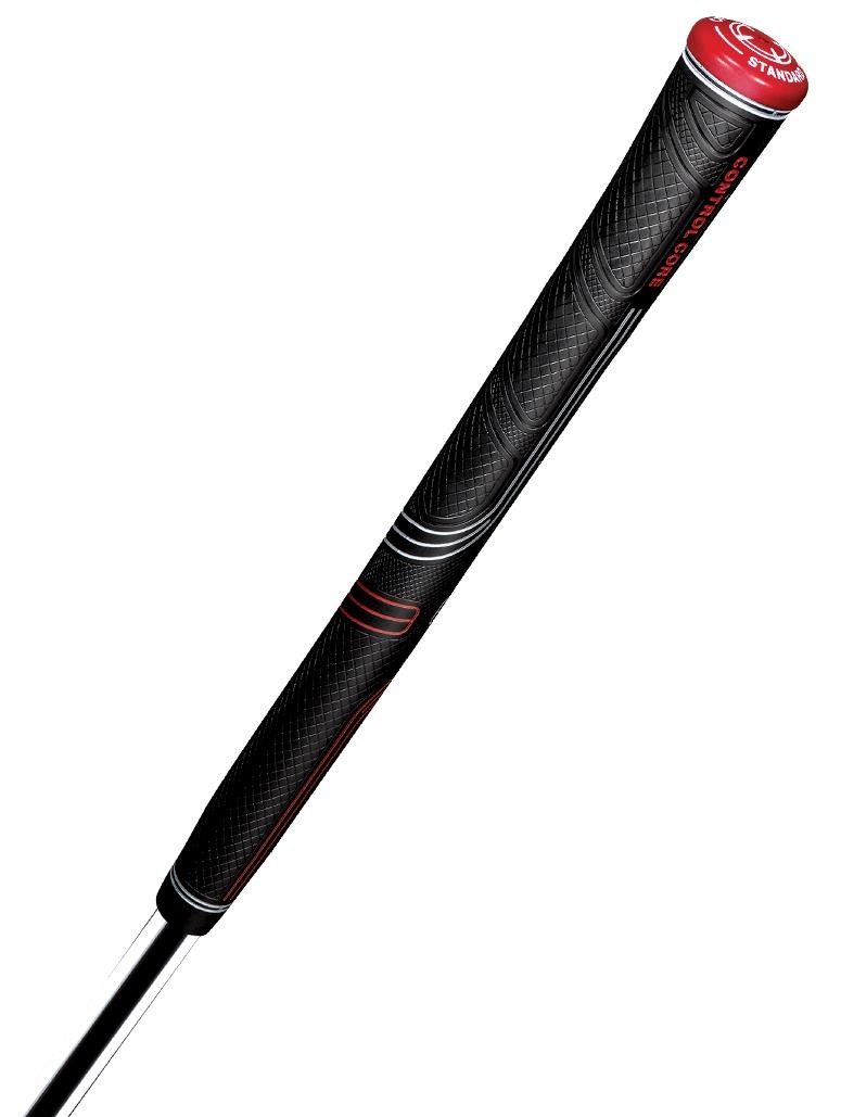 Golf Pride CP2 Pro grip, STANDARD, negro/rojo