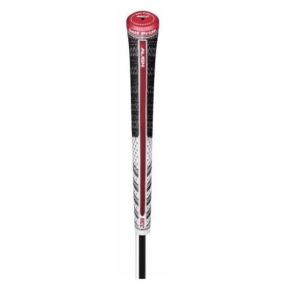 Golf Pride MCC Classic Align grip MIDSIZE, blanco/rojo/negro