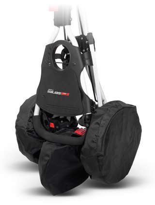 Masters Golf Trolley Wheel Covers (3 pack) accesorios para carrito, negro