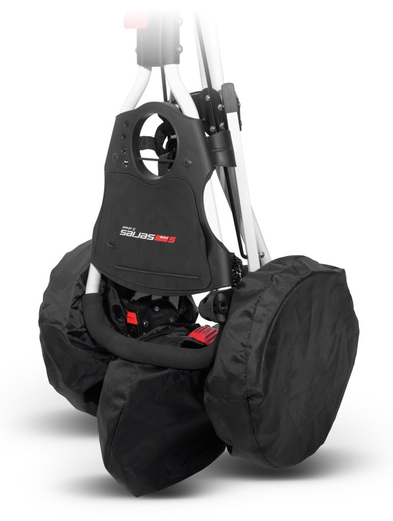 Masters Golf Trolley Wheel Covers (3 pack) accesorios para carrito, negro