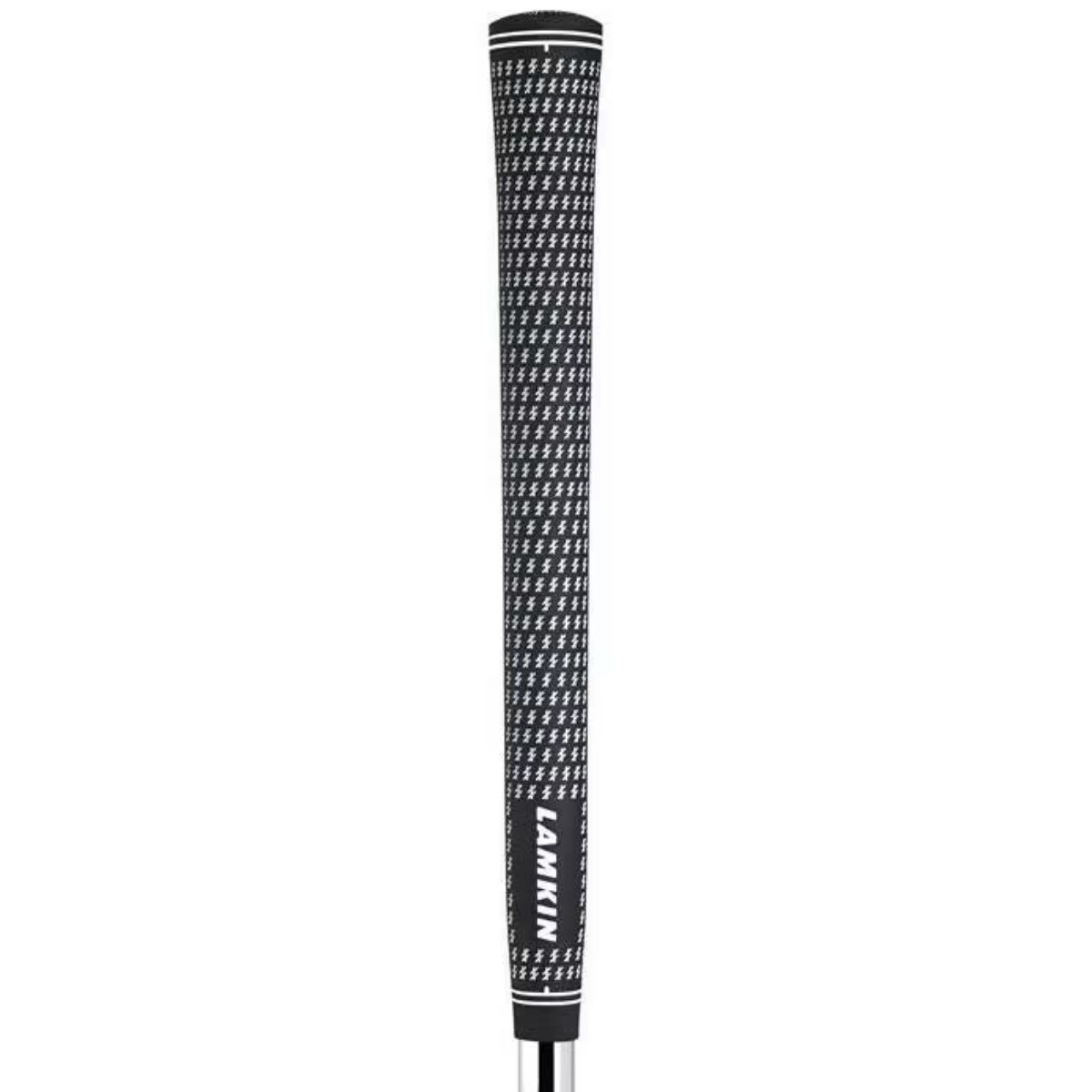 Lamkin Crossline Gents Classic .580 Round grip, negro/blanco, OVERSIZE