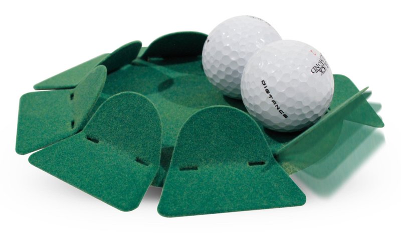 Masters Golf Putting Cup Green Baize ayuda de entrenamiento