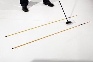 Masters Golf Masters Drill-Stix Training Alignment Rods 2pc Lima Verde