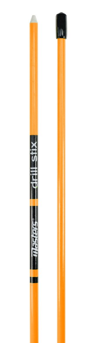 Masters Golf Masters Drill-Stix Varillas de Alineación de Entrenamiento, 2 unidades, naranja