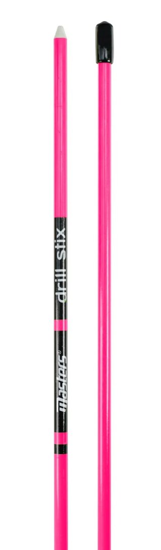 Masters Golf Masters Drill-Stix Training Alignment Rods 2pc Rosa