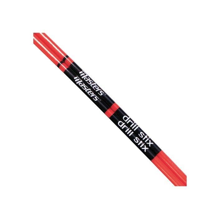 Masters Golf Masters Drill-Stix Training Alignment Rods 2pc Rojo