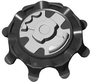 SoftSpikes Softspikes Stealth golf spikes, negro/plata, PINS (20 uds)