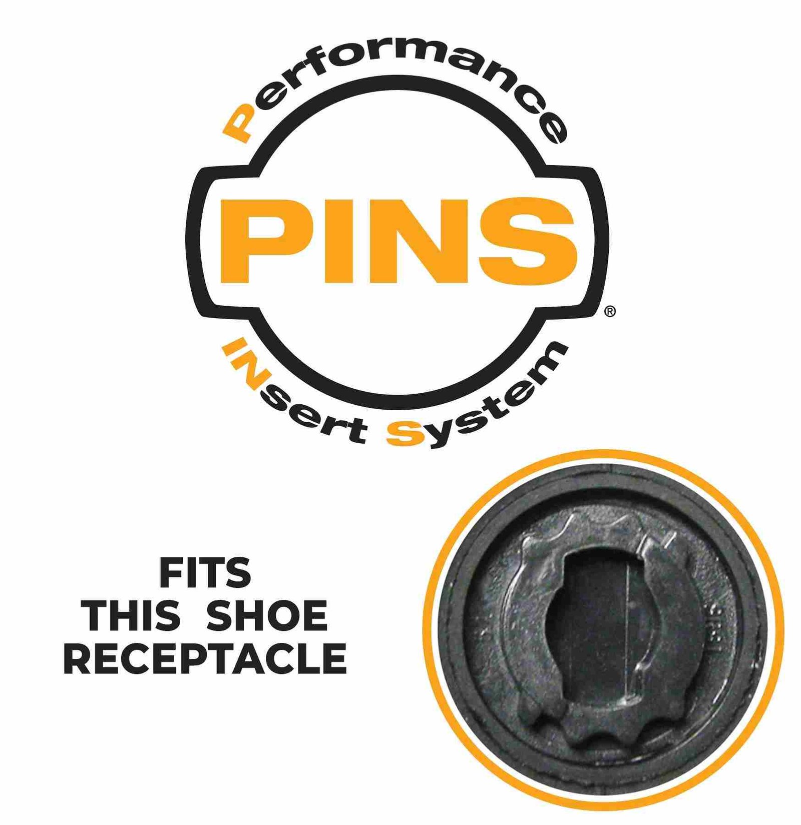 SoftSpikes Softspikes Stealth golf spikes, negro/plata, PINS (20 uds)