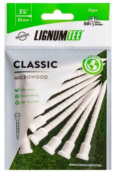Lignum Tee 82mm (3 1/8") 12pack tees