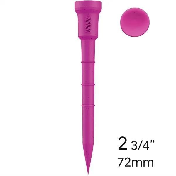 Lignum Tee 72mm (2 3/4") 12pack punchy pink tees