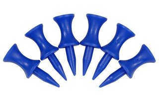 Masters Graduated Castle tees de plástico 37mm (1 1/2"), 30 tees, azules
