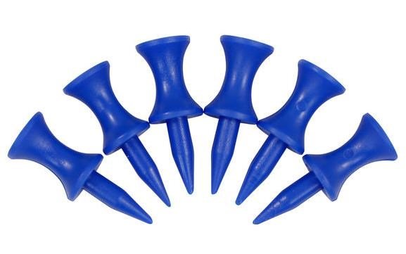 Masters Graduated Castle tees de plástico 37mm (1 1/2"), 30 tees, azules
