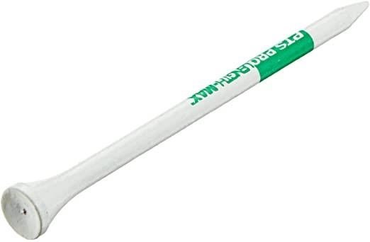Pride Professional Tee System Prolength Max tees de madera verdes 101mm (4"), 50 unidades