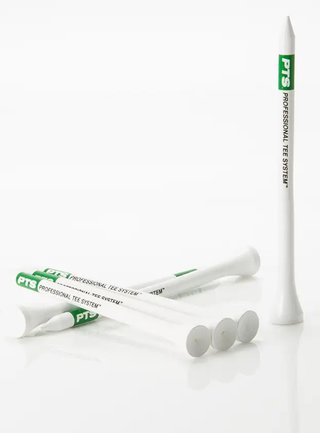 Pride Professional Tee System Prolength Max tees de madera verdes 101mm (4"), 50 unidades