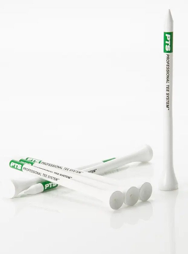 Pride Professional Tee System Prolength Max tees de madera verdes 101mm (4"), 50 unidades