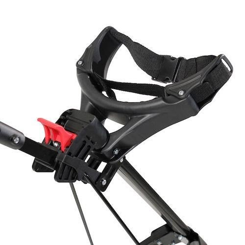 Masters 5 Series carrito de golf manual, negro