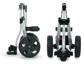 Masters Golf 5 Series Compact 2 Wheel carrito manual, plateado