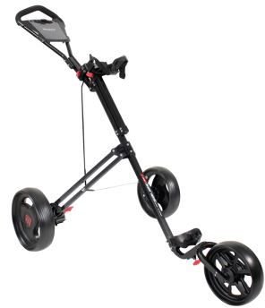 Masters Junior 5 Series carrito manual de golf de 3 ruedas, negro
