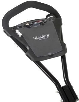 Masters Junior 5 Series carrito manual de golf de 3 ruedas, negro