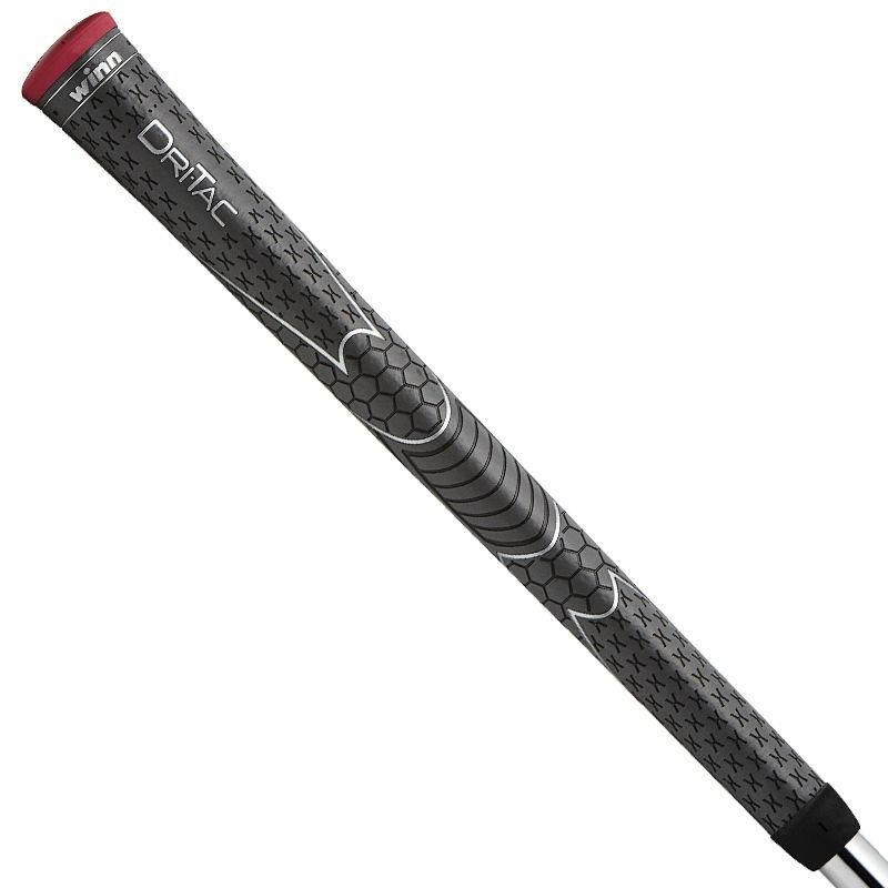 Winn Dri-Tac grip gris/rojo, STANDARD
